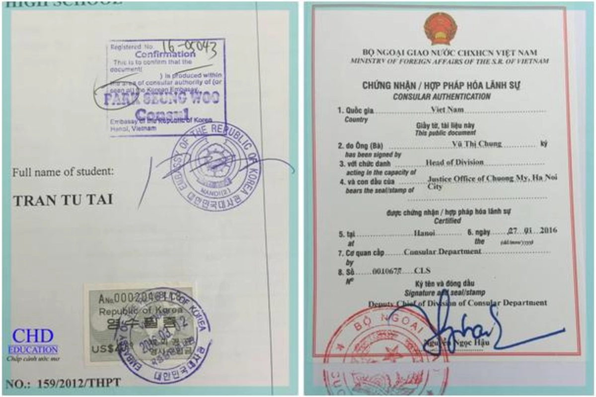 hợp pháp hóa lãnh