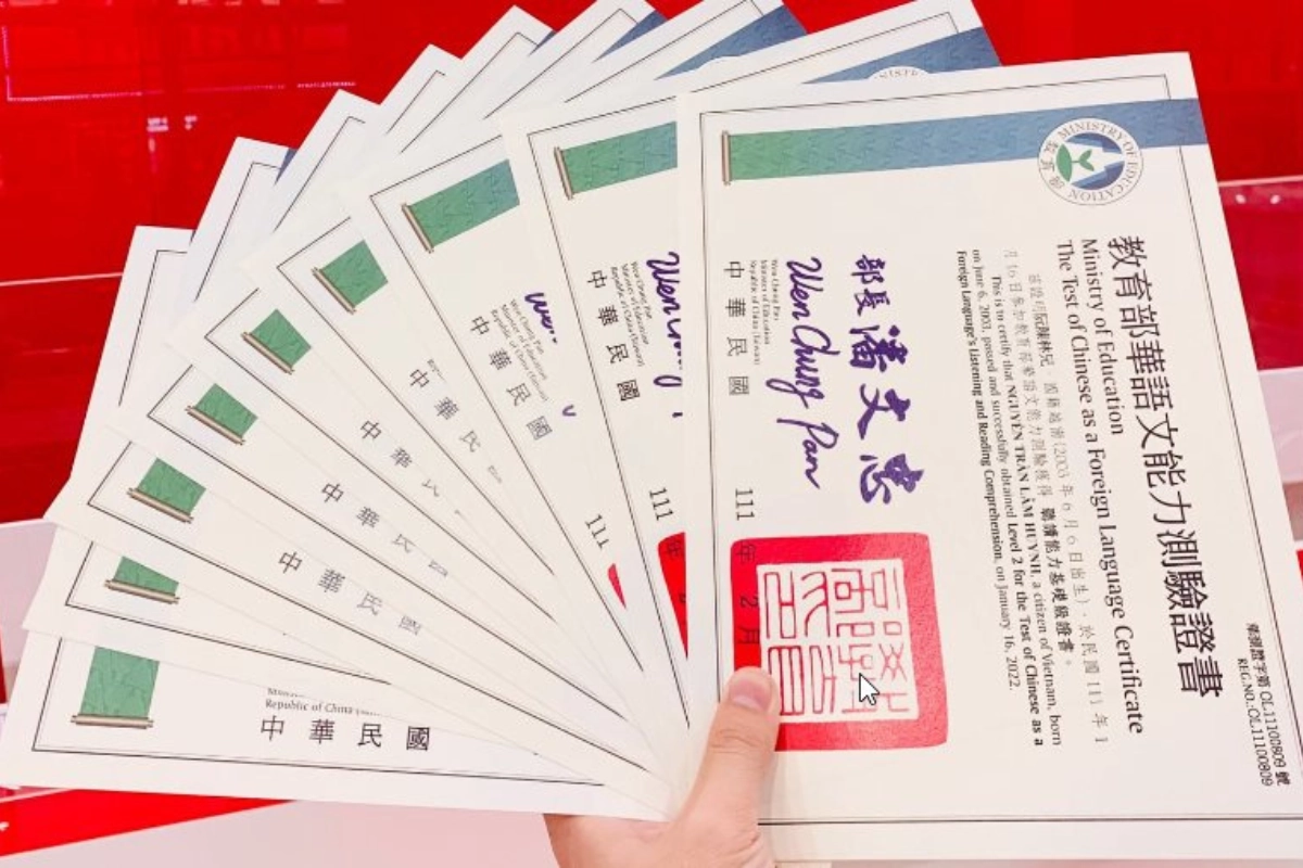 Sau khi thi bao lâu thì có thể nhận chứng chỉ TOCFL