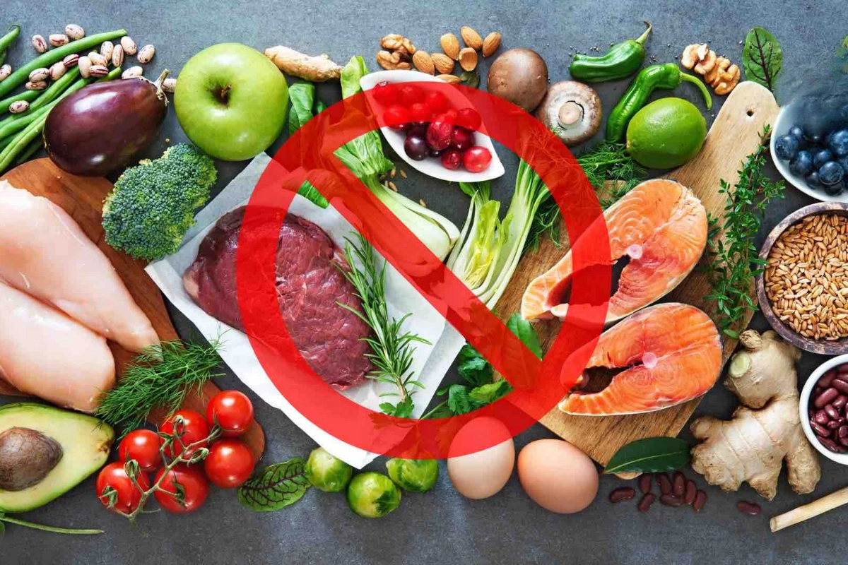 Tuyệt đối không được mang theo bất kỳ sản phẩm nào làm từ thịt