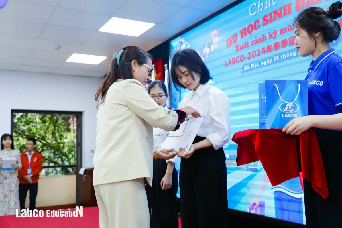 Lễ xuất cảnh du học sinh Đài Loan kỳ xuân 2024