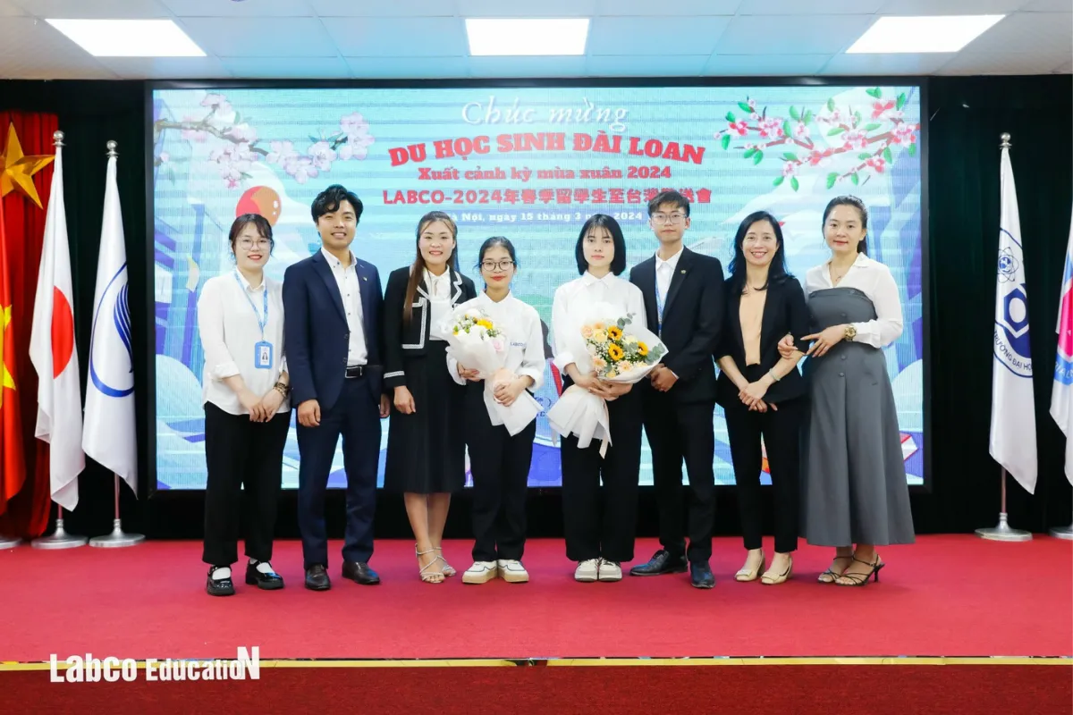 Lễ xuất cảnh du học sinh Đài Loan kỳ xuân 2024