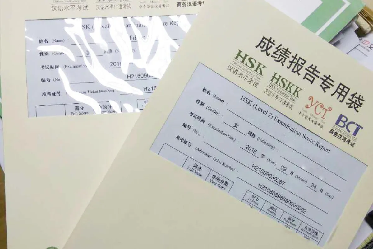 Bằng tiếng trung HSK Chìa khóa mở cửa tương lai