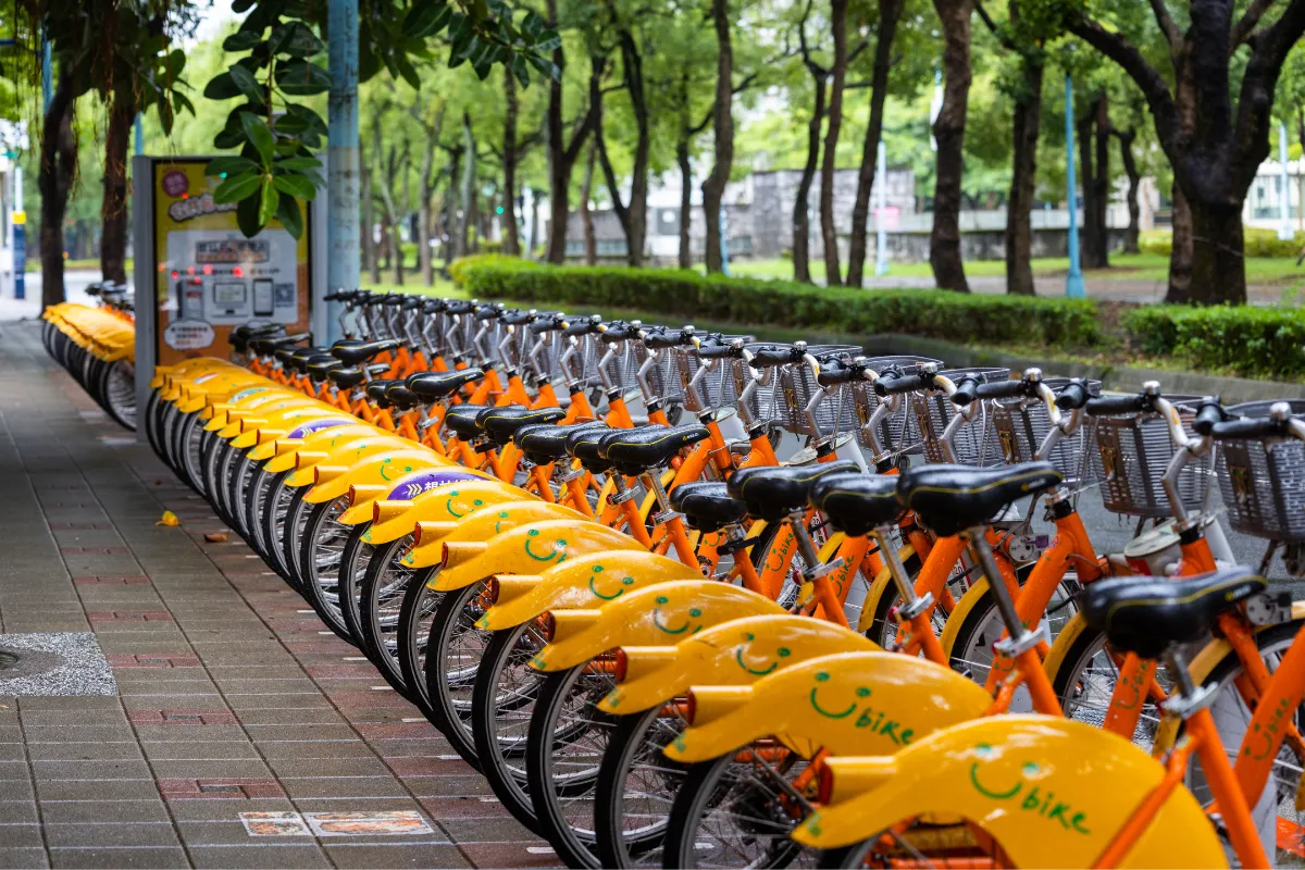 hoạt động tại Đài Loan Đạp xe Ubike ngắm đường phố Đài Loan_4