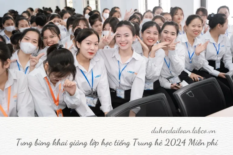 Tưng bừng khai giảng lớp học tiếng Trung hè 2024 Miễn phí_10