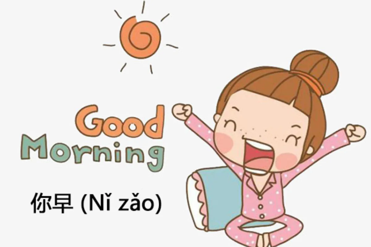 Chào buổi sáng, buổi trưa, buổi tối