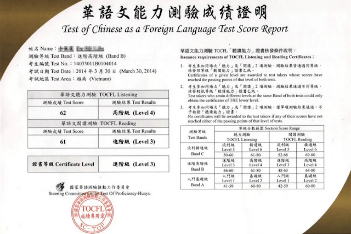 Hình thức thi TOCFL CAT và TOCFL CBT là gì?