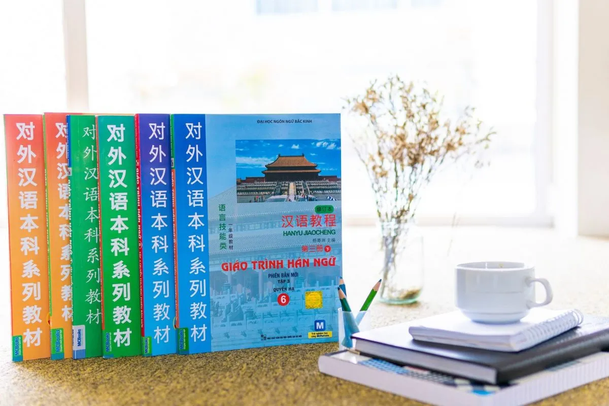 Top 5 sách học tiếng Trung được yêu thích ở Việt Nam