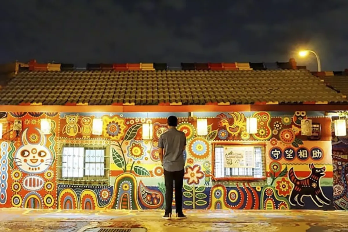 Rainbow Village – Làng Cầu Vồng_ Thiên đường sắc màu nổi bật giữa lòng Đài Trung