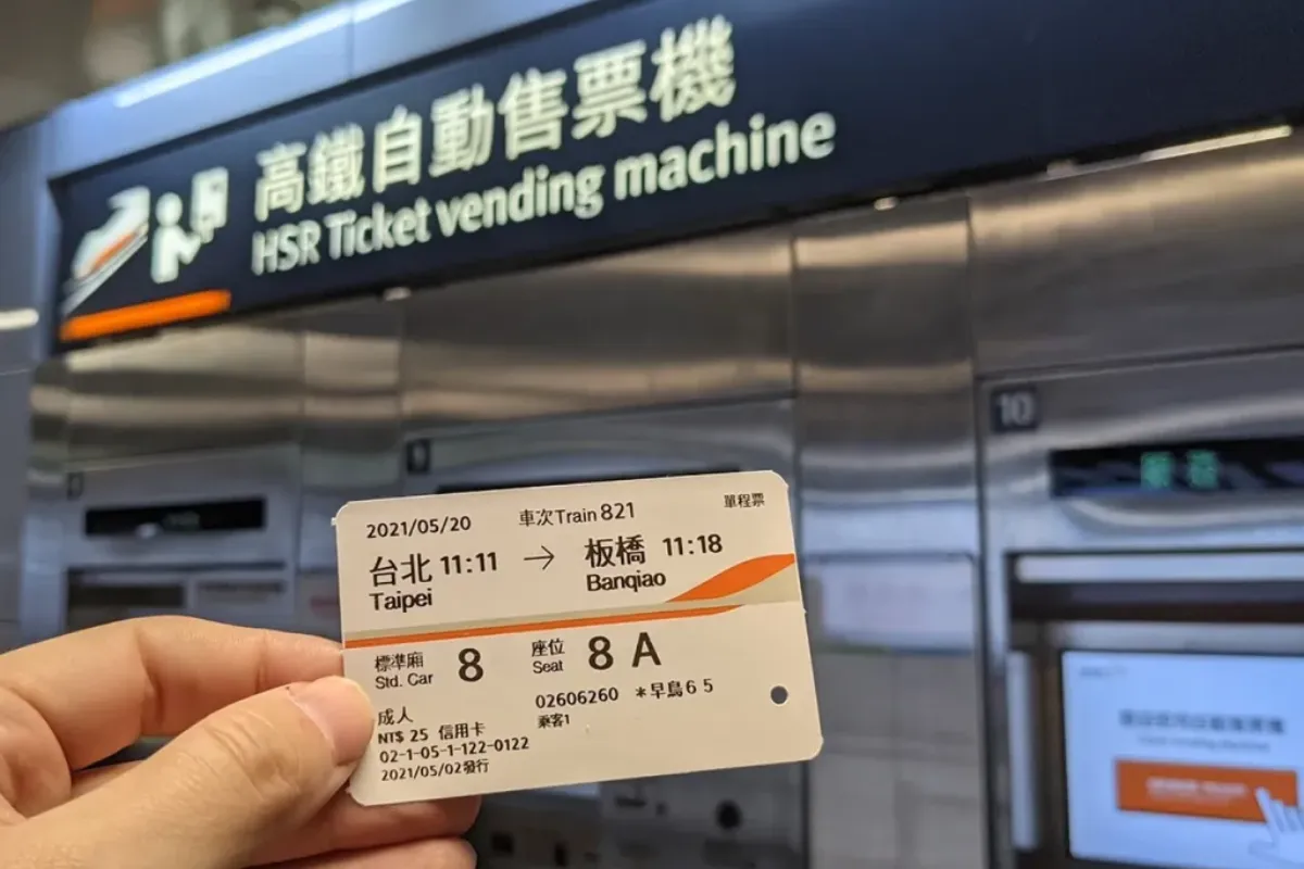 Hướng dẫn đặt vé tàu cao tốc HSR online qua trang web của Đường sắt cao tốc Đài Loan